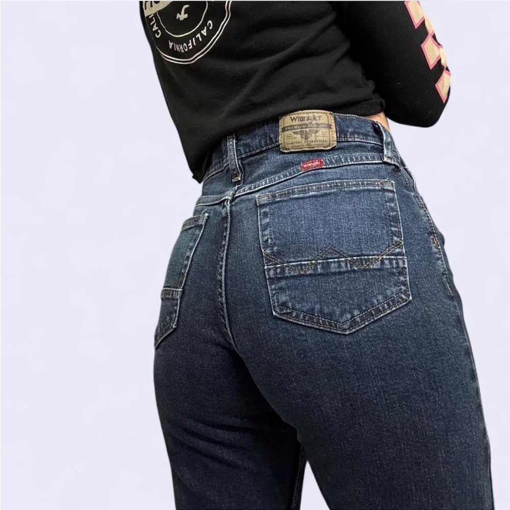 Modern Wrangler Relaxed Bootcut Jeans - Dark Wash 30x32